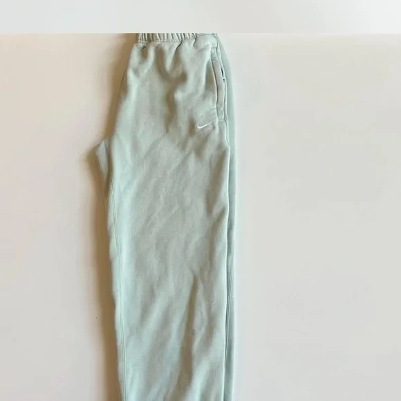 Nike Green Pantsuit Relaxed Fit Cotton Blend - Picture 3 of 6